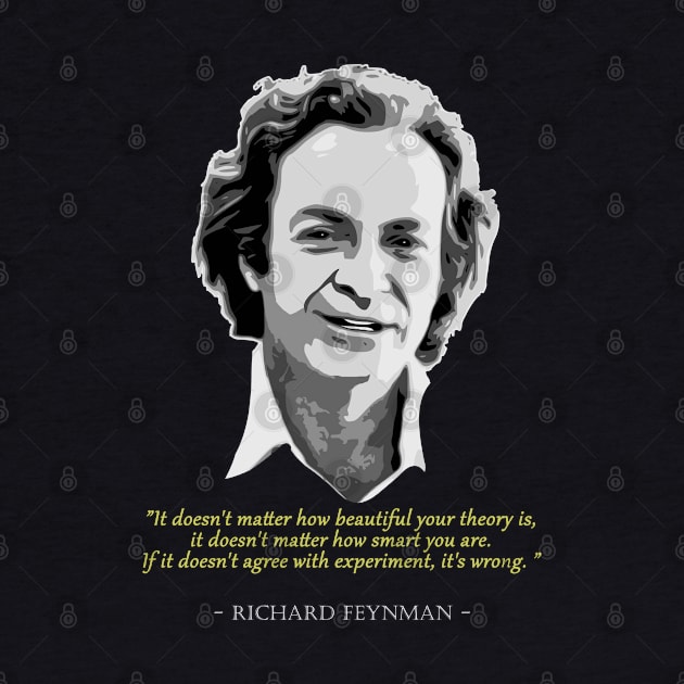 Richard Feynman Quote by Nerd_art